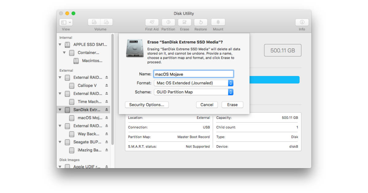 what option to use when formatting a disk to be used for both mac and windows